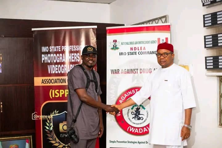 ISPPAN Pays Courtesy Visit to NDLEA Imo Commander, Announces 2026 Merit Award